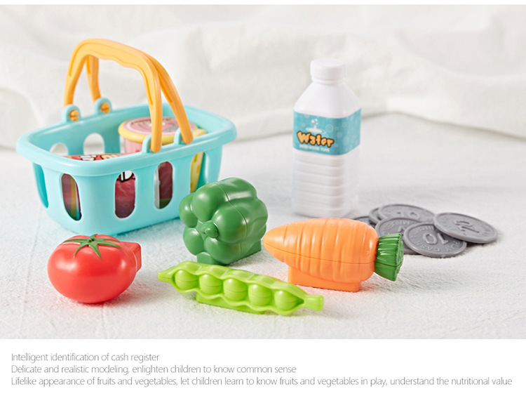 Beibigu Children's Simulation Supermarket Cash Register Set Toy Puzzle Multi-Function Cash Register Play House Beibigu Children's Simulation Supermarket Cash Register Set Toy Puzzle Multi-Function Cash Register Play House
