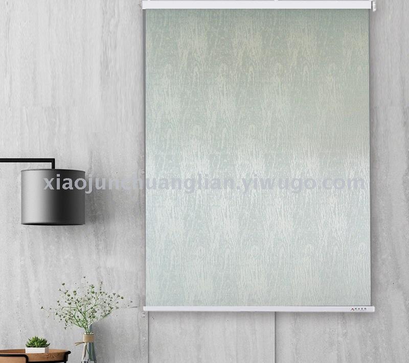 Foreign trade roller shutter for manufacturers direct Jacquard full shades of roller curtain Fabric finished Bead roller Shutter