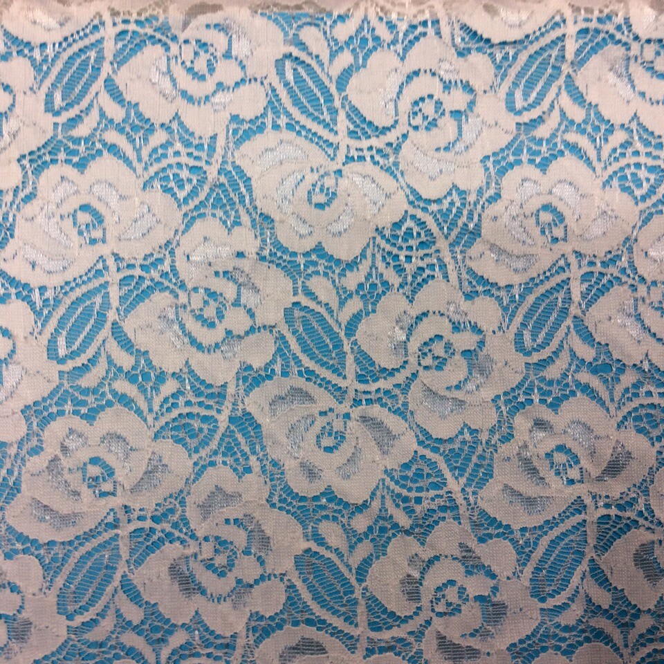 Bowl Bean Flower Type High-Grade Lace Fabric Curtain Fabric Wedding Decoration Wholesale