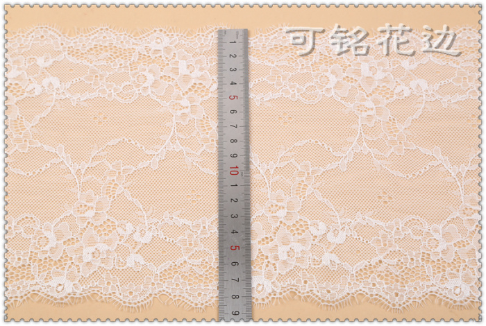 Hollow out wide lace trim diy neckline skirt curtain fabric
