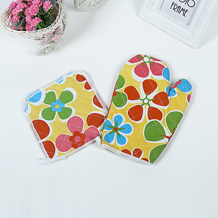 Microwave gloves heat insulation heat insulation pad multi-color heat resistant gloves manufacturers wholesale direct sales