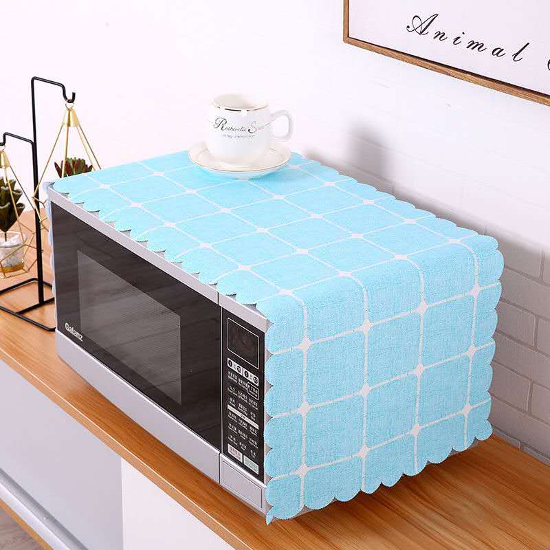PVC Microwave Oven Dust Cover Heat Insulation Pad Dust Cover
