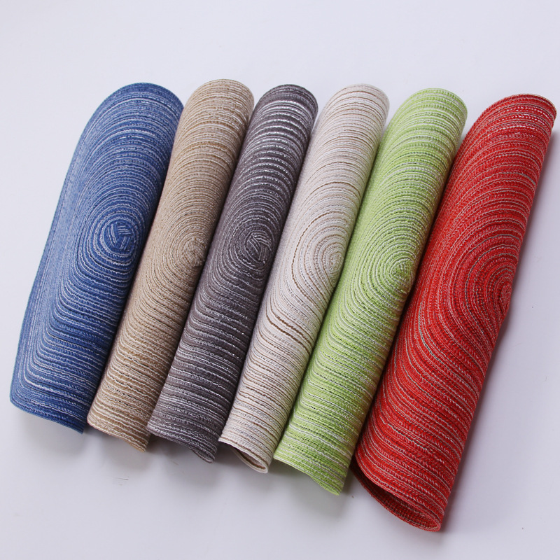 cotton yarn round table mat westernstyle food mat handwoven nonslip antisoup plate bowl mat cup heat insulation pad cotton yarn round table mat westernstyle food mat handwoven nonslip antisoup plate bowl mat cup heat insulation pad