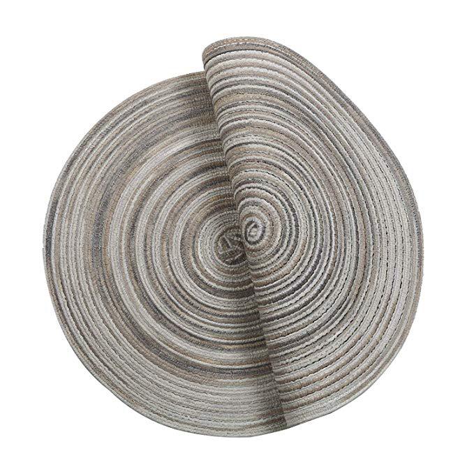cotton yarn round table mat westernstyle food mat handwoven nonslip antisoup plate bowl mat cup heat insulation pad cotton yarn round table mat westernstyle food mat handwoven nonslip antisoup plate bowl mat cup heat insulation pad