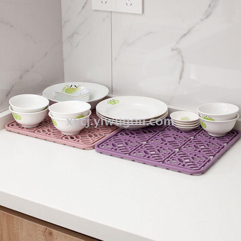 Silicone water pad protection kitchen sink folding pad multipurpose filter screen non-slip pad heat insulation pad