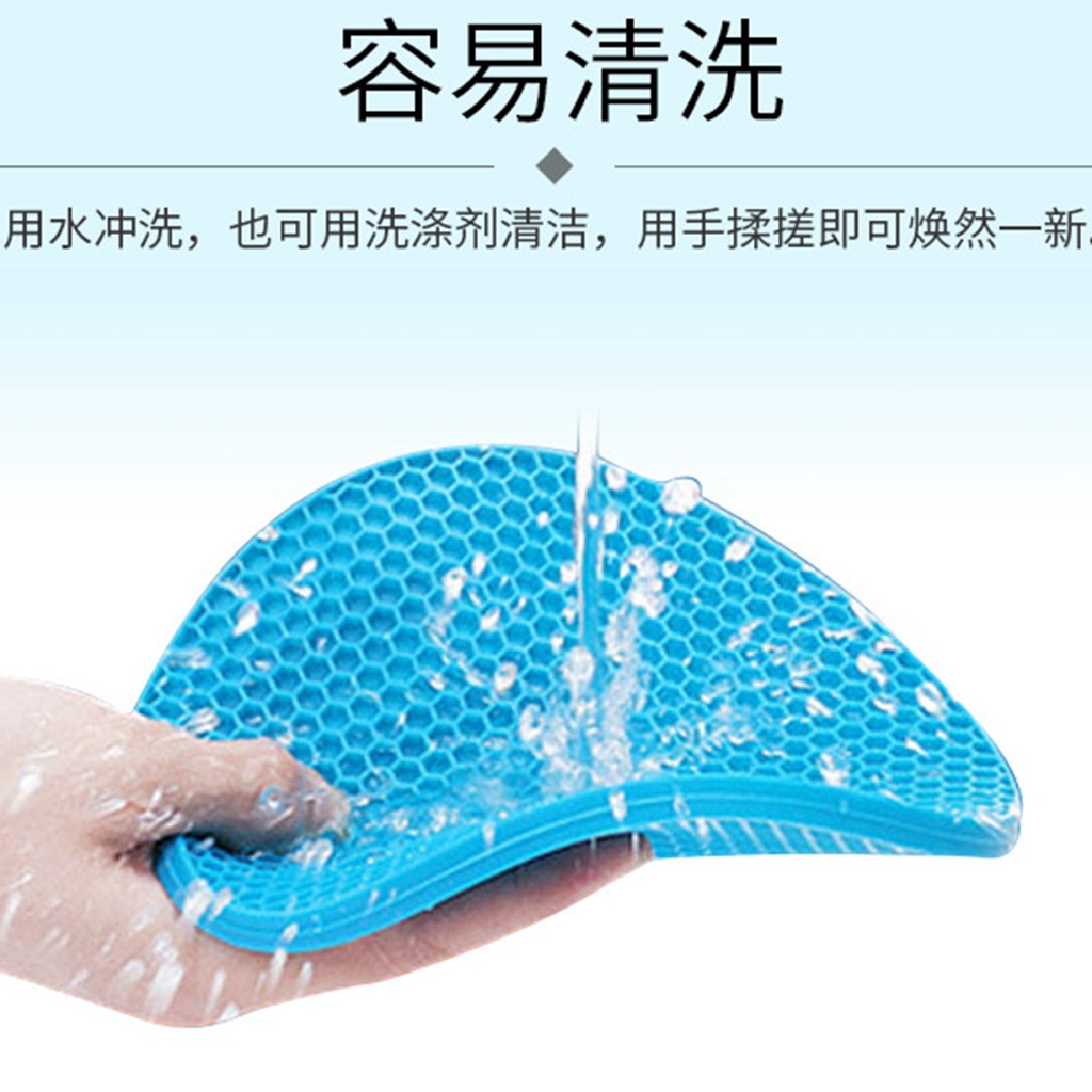 provides food grade round silicone honeycomb heat insulation pad round pot pad place mat coasters table mat ironing pad