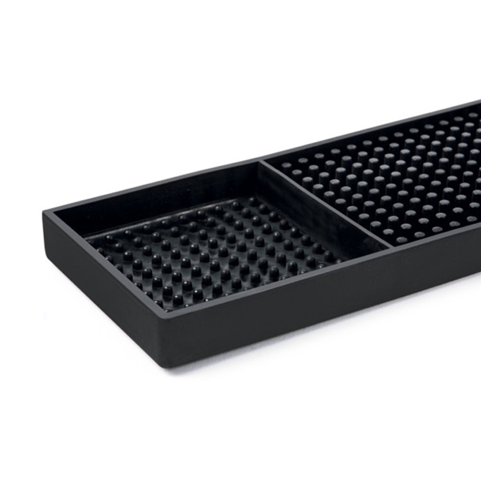 Factory Direct PVC Rubber Bar Pad Non-Slip Mat Desktop Bar Table Mat Heat Insulation Tea Set Water Draining Pad Spot Bar Mat