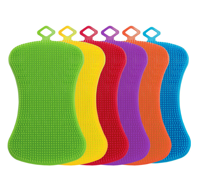 Factory Supply Creative Silicon Dishwashing Brush Multi-Functional Fat Scouring Pad Soap Type Heat Insulation Decontamination Pot Dish Bowl Brush Factory Supply Creative Silicon Dishwashing Brush Multi-Functional Fat Scouring Pad Soap Type Heat Insulation Decontamination Pot Dish Bowl Brush