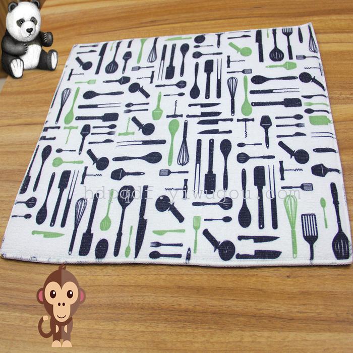 Superfine fiber mat mat water absorbent pad printing heat insulation pad mat made of foreign trade Superfine fiber mat mat water absorbent pad printing heat insulation pad mat made of foreign trade