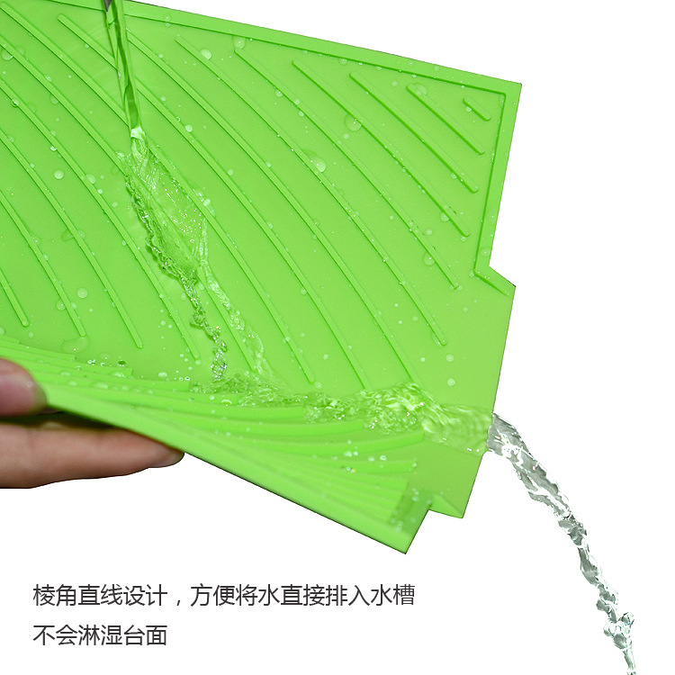 Silicone Draining Heat Proof Mat Kitchen Non-Slip Mat Water Filter Pad Multifunctional Heat Insulation Pot Mat Cup Coasters Silicone Draining Heat Proof Mat Kitchen Non-Slip Mat Water Filter Pad Multifunctional Heat Insulation Pot Mat Cup Coasters