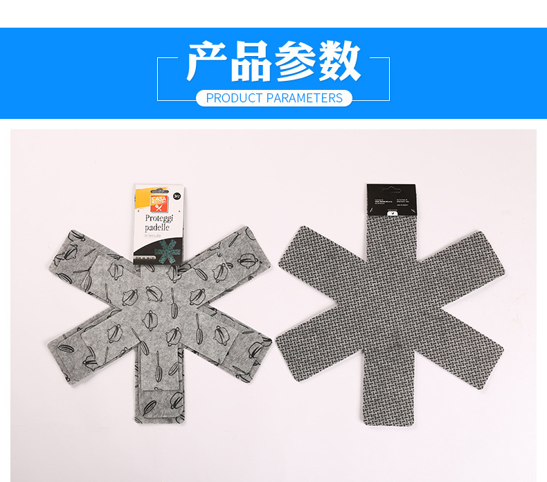 whole printed nonwoven pan pad desktop antihot heat insulation oil absorption easy cleaning nonstick pan protection pad