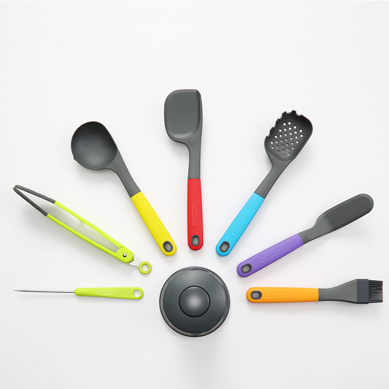 Cooking Pot Mr1032 Original Silicone Kitchenware Set Accessories Spatula Cooking Kitchenware SevenPiece Set