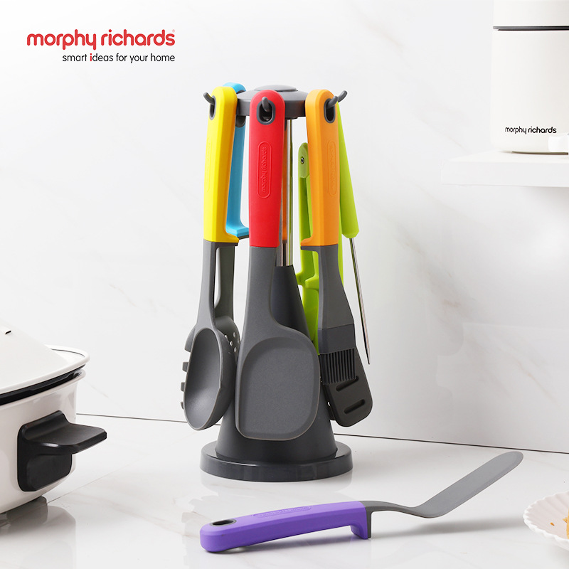 Cooking Pot Mr1032 Original Silicone Kitchenware Set Accessories Spatula Cooking Kitchenware SevenPiece Set