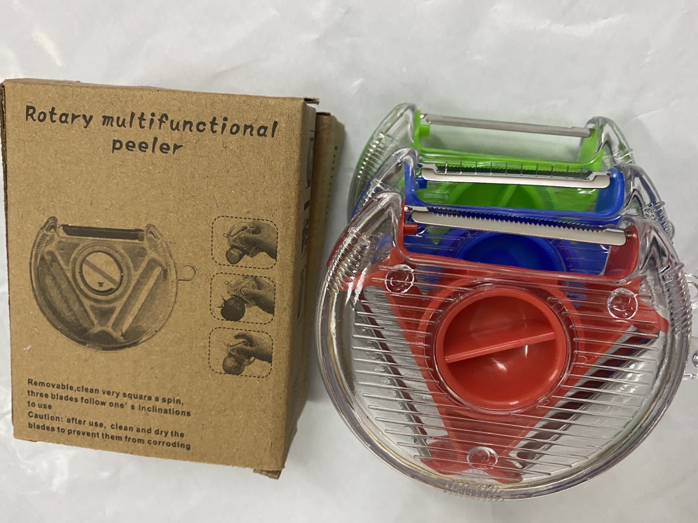 Household Peeler Multifunctional Three-in-One Apple Peeling Plane Artifact Kitchen Paring Knife