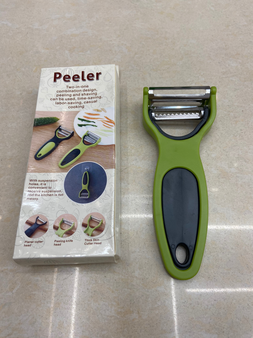 3-in-1 Multifunctional Paring Knife Stainless Steel Potato Melon and Fruit Grater Household Fruit Peeler