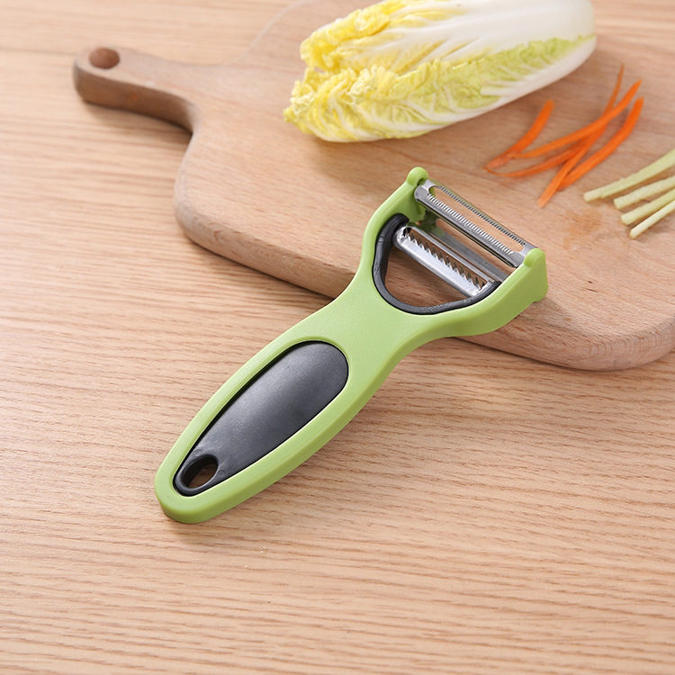 3-in-1 Multifunctional Paring Knife Stainless Steel Potato Melon and Fruit Grater Household Fruit Peeler