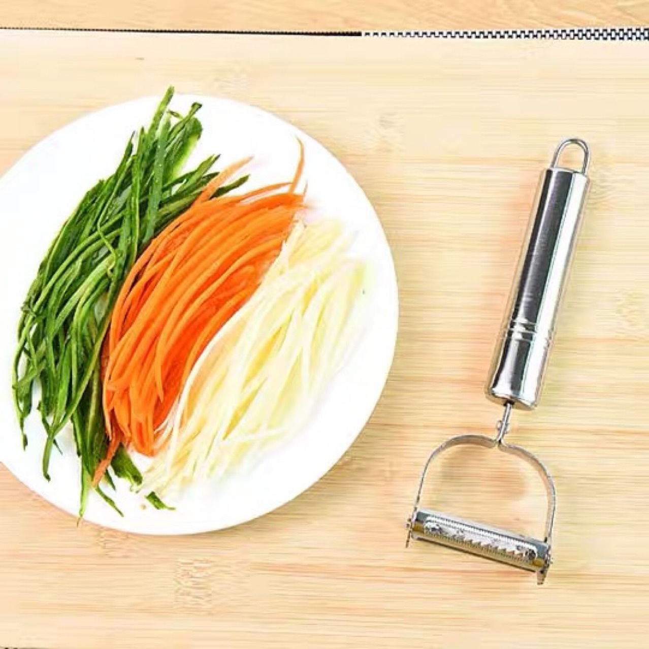 Multi-Functional Stainless Steel Smiley Face Fruit Peeling Knife Apple Peeler Potato Paring Knife