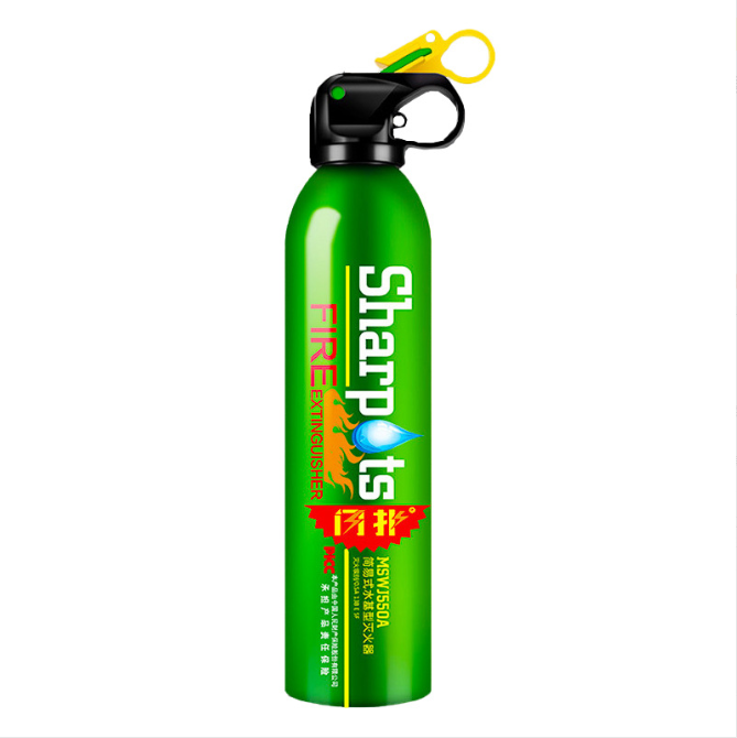 Portable Car Fire Extinguisher Simple Water-Based Fire Extinguishers Light-Duty Vehicle Fire Extinguisher Household Fire Equipment