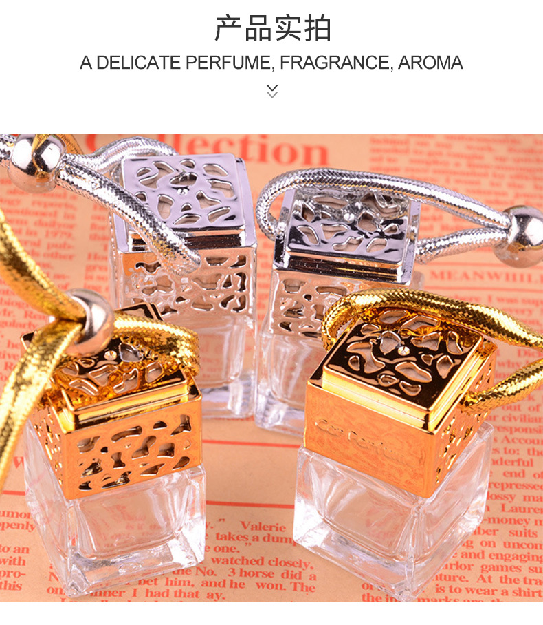 Automobile Hanging Ornament Perfume Bottle Wholesale Car Fire Extinguisher Bottles Car Perfume Bottle Empty Glass Bottle Fire Extinguisher Bottles Wholesale Can Add Perfume