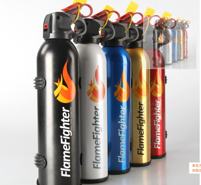 Mini portable dry powder fire extinguisher fire extinguisher portable in-car 500 g large flames Mini portable dry powder fire extinguisher fire extinguisher portable in-car 500 g large flames