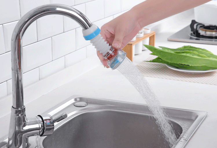 Household faucet splash-proof fire extinguisher retractable water purifier with filter tip and fire extinguisher head filter Household faucet splash-proof fire extinguisher retractable water purifier with filter tip and fire extinguisher head filter