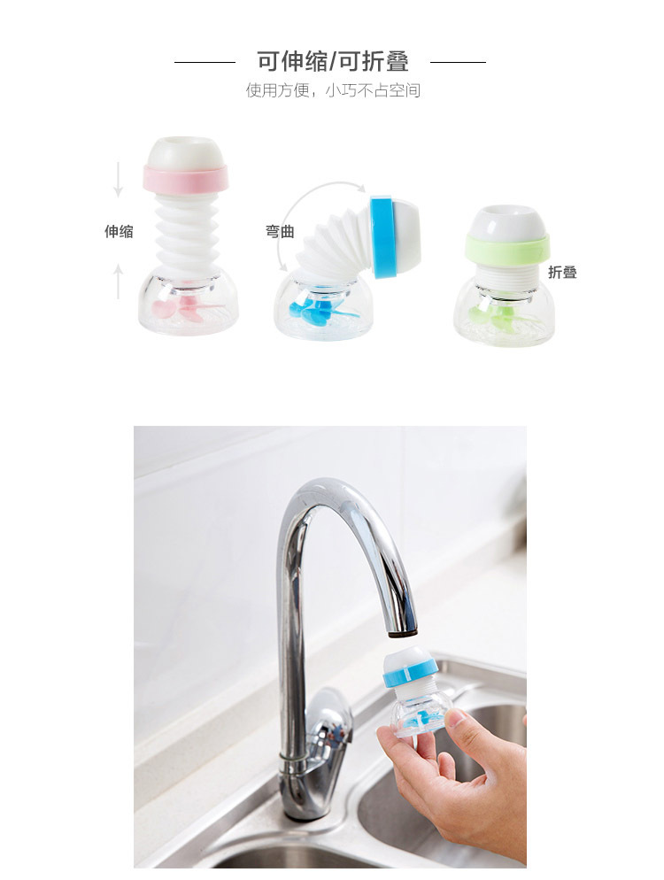 Household faucet splash-proof fire extinguisher retractable water purifier with filter tip and fire extinguisher head filter Household faucet splash-proof fire extinguisher retractable water purifier with filter tip and fire extinguisher head filter