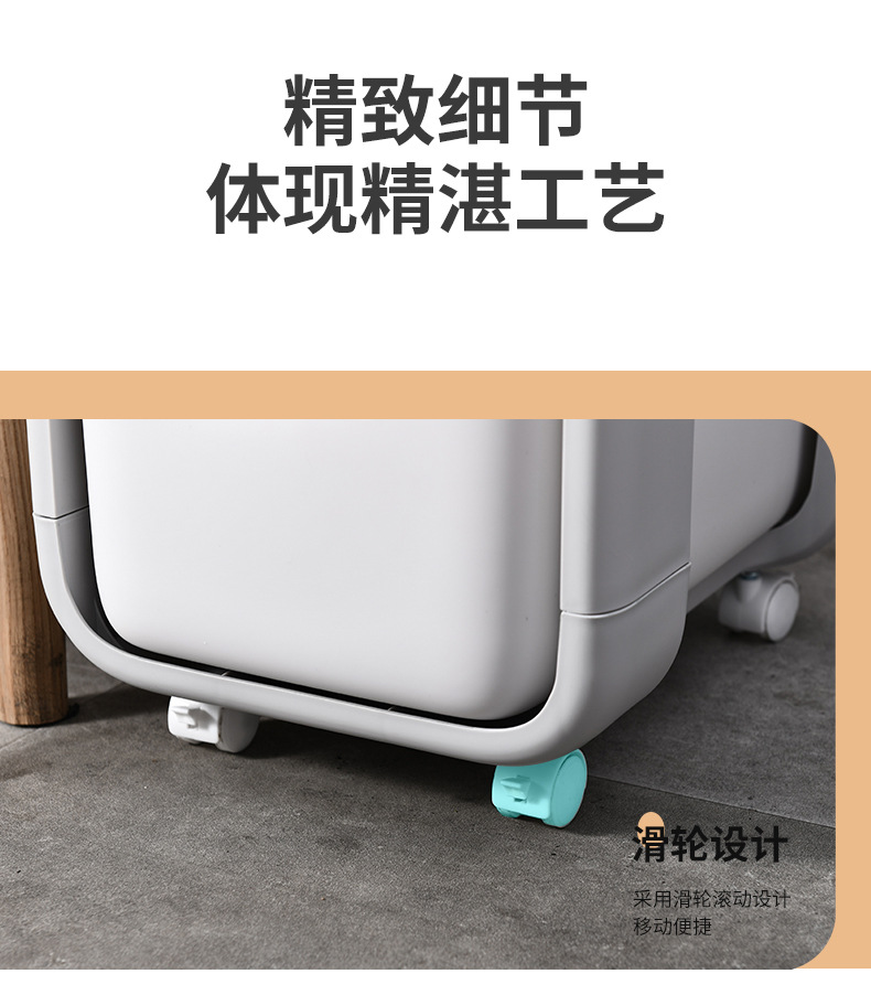 Kitchen Shelf Countertop Drawer Seasoning Rack Bathroom Wash Supplies Double Storage Sink Drawer Shelf