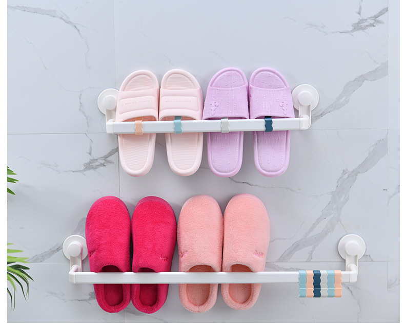 Factory Express Bathroom Slipper Rack Wall-Mounted Bathroom Punch-Free Shelf Door Back Shoe Storage Fantastic Factory Express Bathroom Slipper Rack Wall-Mounted Bathroom Punch-Free Shelf Door Back Shoe Storage Fantastic