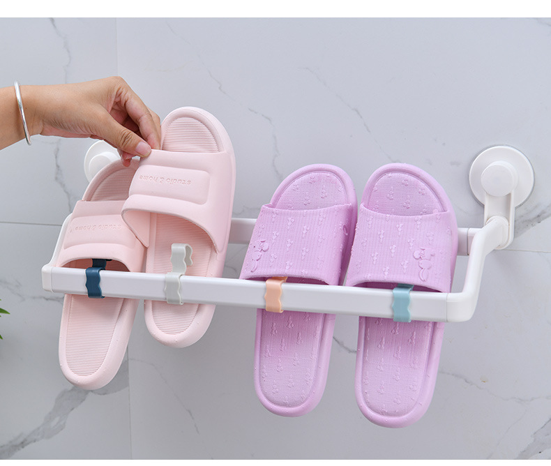 Factory Express Bathroom Slipper Rack Wall-Mounted Bathroom Punch-Free Shelf Door Back Shoe Storage Fantastic Factory Express Bathroom Slipper Rack Wall-Mounted Bathroom Punch-Free Shelf Door Back Shoe Storage Fantastic