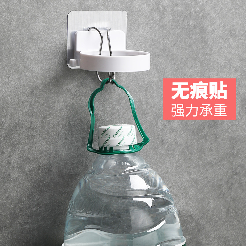 Non-punch household bathroom shelf wall hanging Storage rack hair dryer rack