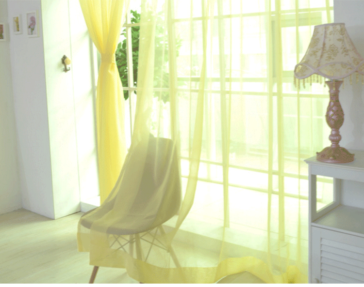 Wedding Solid Color Glass Screen Transparent Mesh Curtains Ready-Made Curtain Wholesale Cross Wedding Solid Color Glass Screen Transparent Mesh Curtains Ready-Made Curtain Wholesale Cross