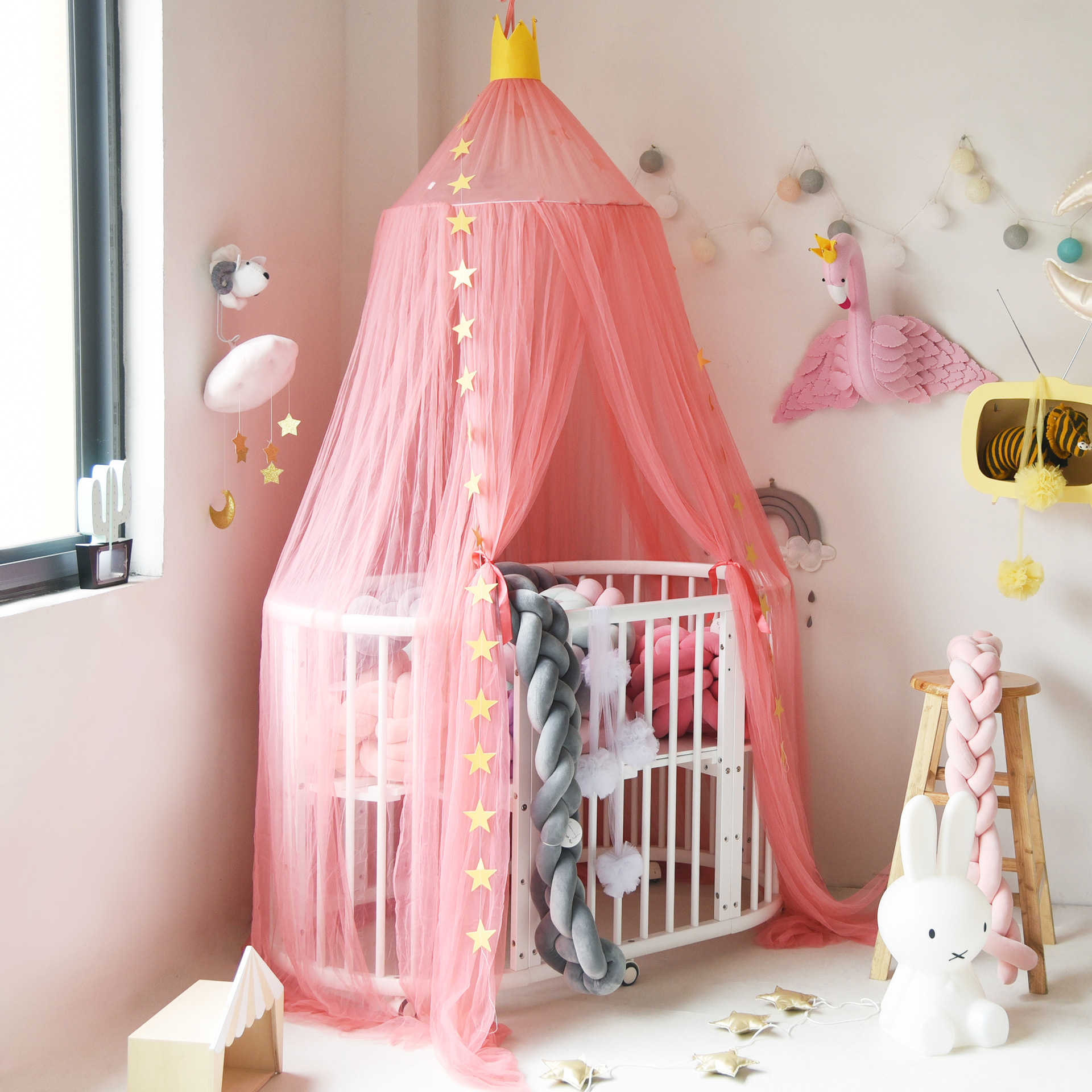 Ins Explosion Amazon Children's Room Dome Mosquito Nets and the Curtains Kid's Tent Bed Curtain Babies' Mosquito Net Ins Explosion Amazon Children's Room Dome Mosquito Nets and the Curtains Kid's Tent Bed Curtain Babies' Mosquito Net