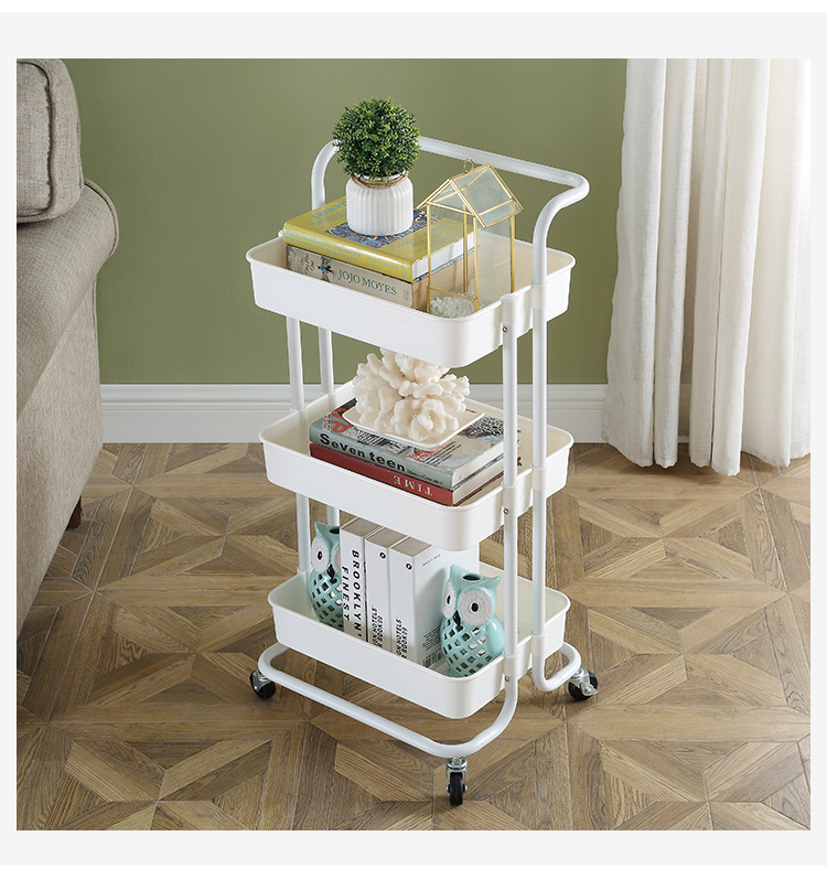 New Beauty Salon Storage Rack Bathroom Trolley Mobile Simple Kitchen Finishing Shelf Living Room Storage Trolley New Beauty Salon Storage Rack Bathroom Trolley Mobile Simple Kitchen Finishing Shelf Living Room Storage Trolley