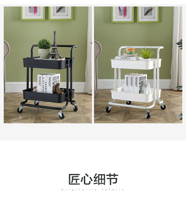 New Beauty Salon Storage Rack Bathroom Trolley Mobile Simple Kitchen Finishing Shelf Living Room Storage Trolley New Beauty Salon Storage Rack Bathroom Trolley Mobile Simple Kitchen Finishing Shelf Living Room Storage Trolley