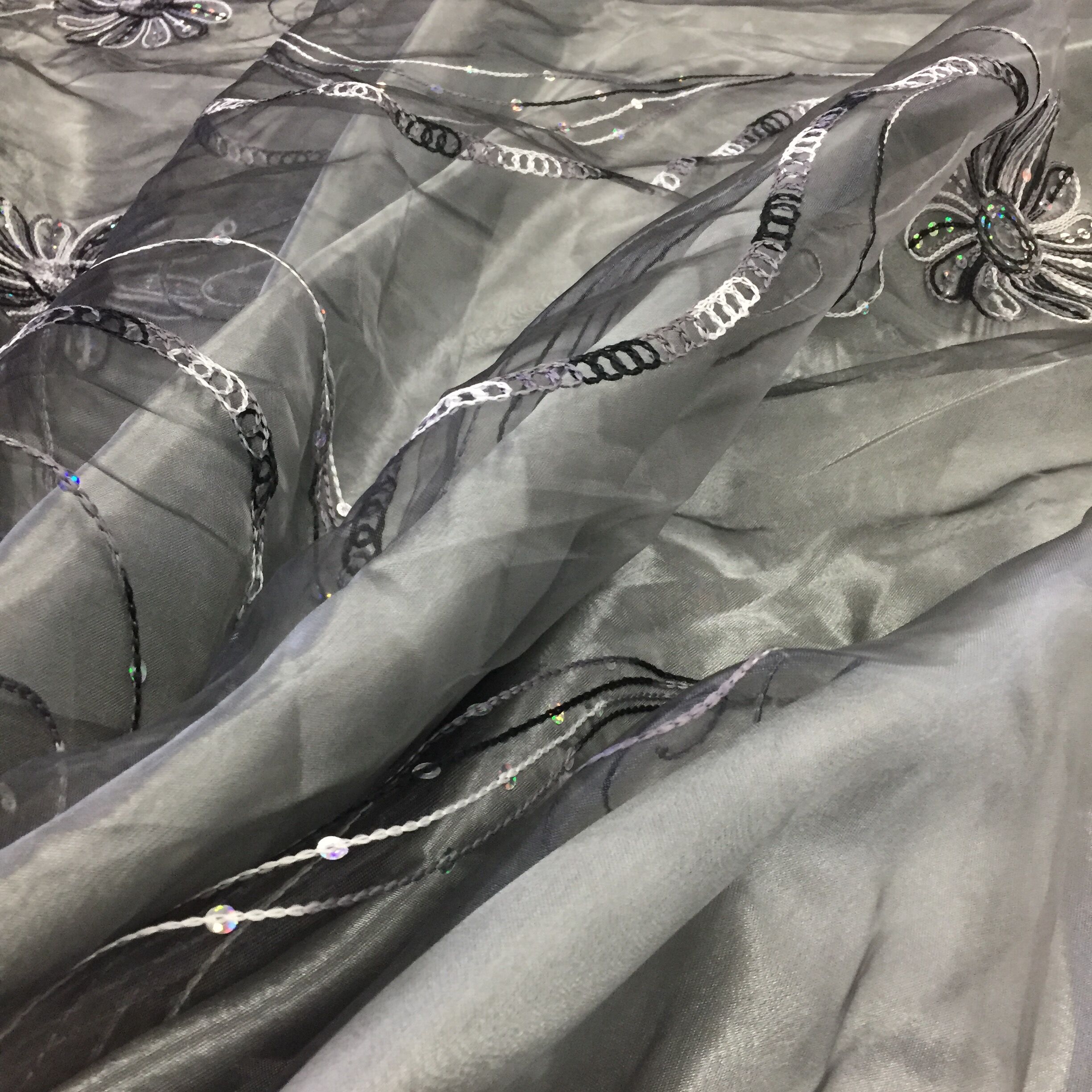 Foreign trade African curtains South American towel embroidery window screen finished curtain cloth