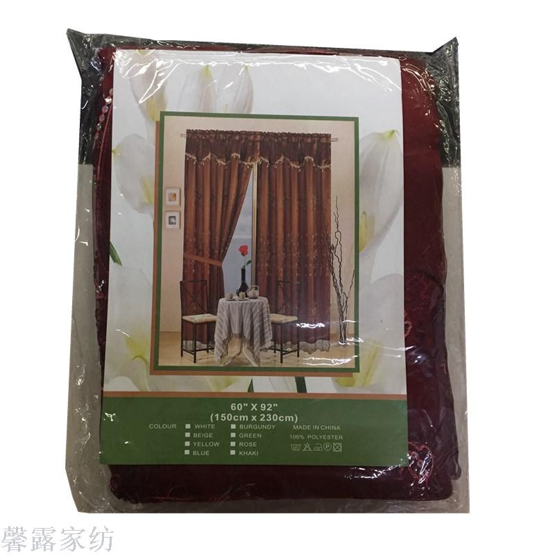 Foreign trade African curtains South American towel embroidery window screen finished curtain cloth Foreign trade African curtains South American towel embroidery window screen finished curtain cloth