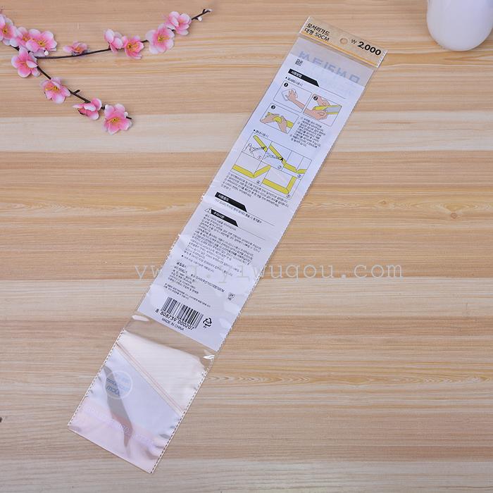 Factory Direct Sales OPP + CPP Korean Combination Bag Self-Adhesive Bag Plastic Packaging Bag Wholesale Customization Factory Direct Sales OPP + CPP Korean Combination Bag Self-Adhesive Bag Plastic Packaging Bag Wholesale Customization