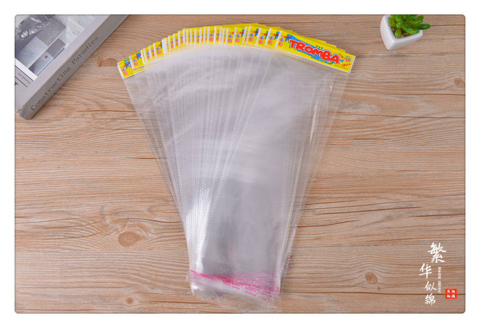 Long Strip Transparent Plastic Packaging Bag Multi-Specification OPP Self-Adhesive Clothing Packaging Bag Factory Direct Sales