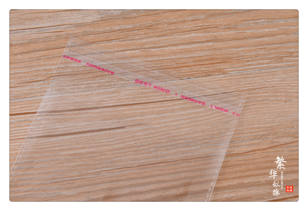 Long Strip Transparent Plastic Packaging Bag Multi-Specification OPP Self-Adhesive Clothing Packaging Bag Factory Direct Sales