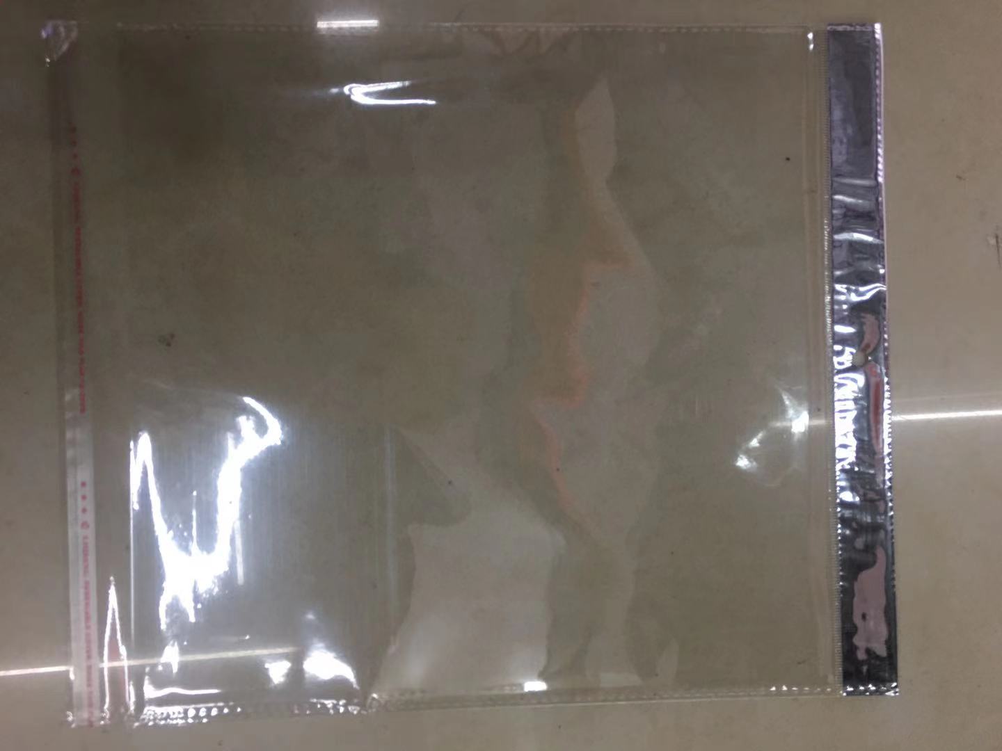 OPP Silver Chuck Transparent Plastic Packaging Bag 25*30 Thickened Cloth Bag