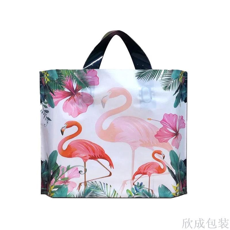 Cloth Bag Handbag Thickened Plastic Packaging Bag Clothes Same Store Bag Large Size 40*45 Clothing Suit Bag
