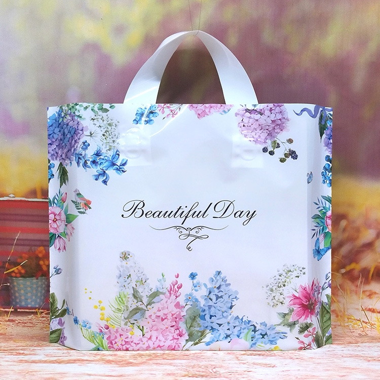 Cloth Bag Handbag Thickened Plastic Packaging Bag Clothes Same Store Bag Large Size 40*45 Clothing Suit Bag
