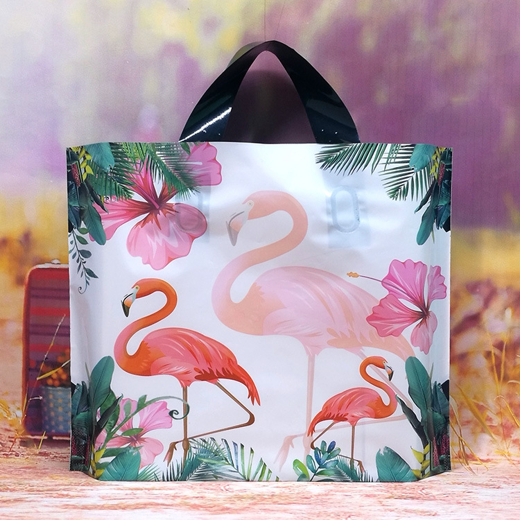 Cloth Bag Handbag Thickened Plastic Packaging Bag Clothes Same Store Bag Large Size 40*45 Clothing Suit Bag