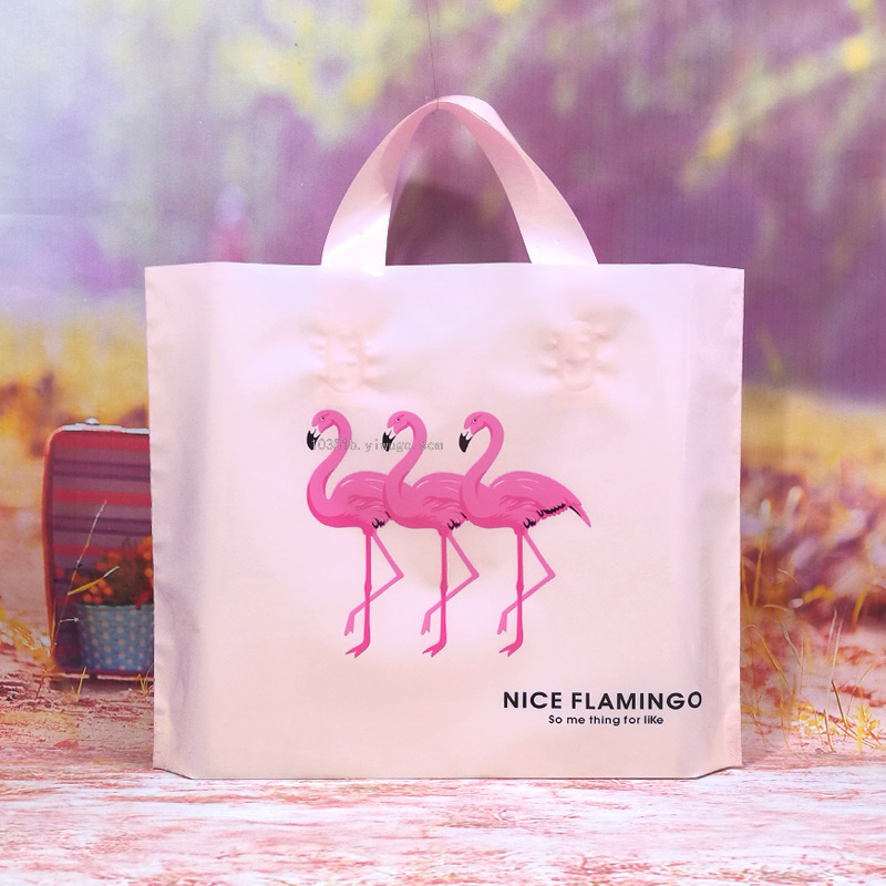 Cloth Bag Handbag Thickened Plastic Packaging Bag Clothes Same Store Bag Large Size 40*45 Clothing Suit Bag