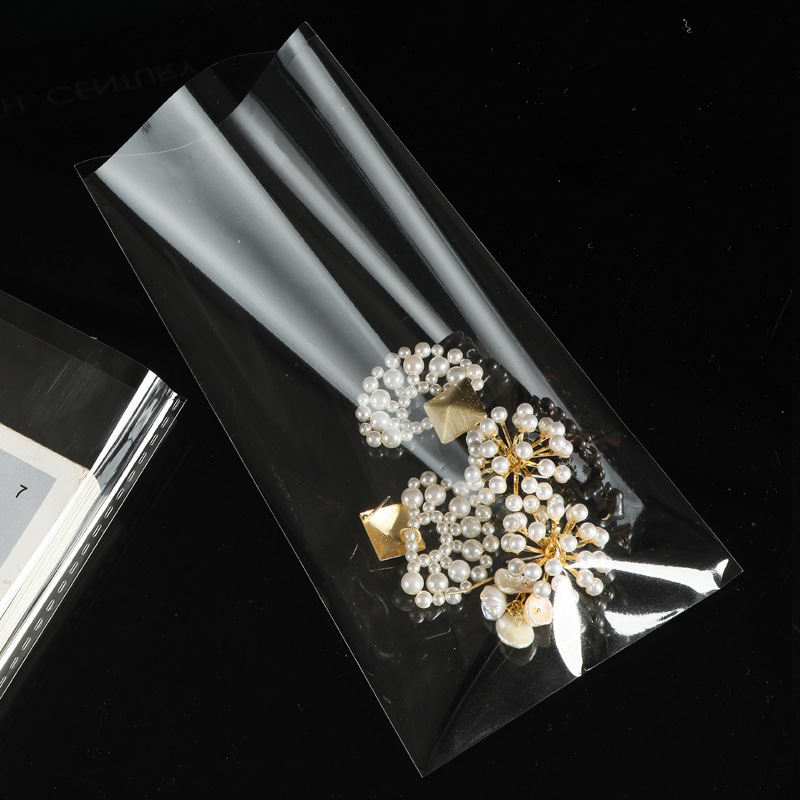 Factory in Stock OPP Flat Bag Ornament Baking Vegetables and Fruits Transparent Plastic Packaging Bag Printing Customization