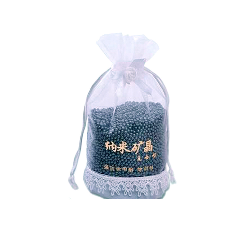 Formaldehyde Removal Products Odor Removing Bag Dehumidification Indoor and Outdoor White Yarn Nano Mineral Crystal Bamboo Charcoal Package Bamboo Charcoal Activated Carbon Diatom Pure