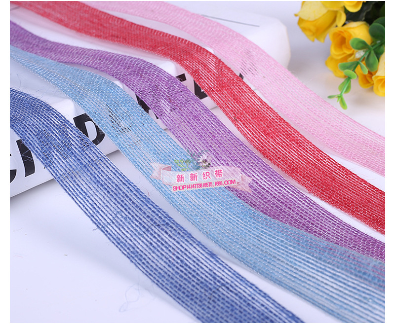 Yarn-Dyed Hemp Rope Mobile Phone Bag Package Pendant Ribbon Clothes Float Pants Side Tape Decorative Band Ribbon Yarn-Dyed Hemp Rope Mobile Phone Bag Package Pendant Ribbon Clothes Float Pants Side Tape Decorative Band Ribbon