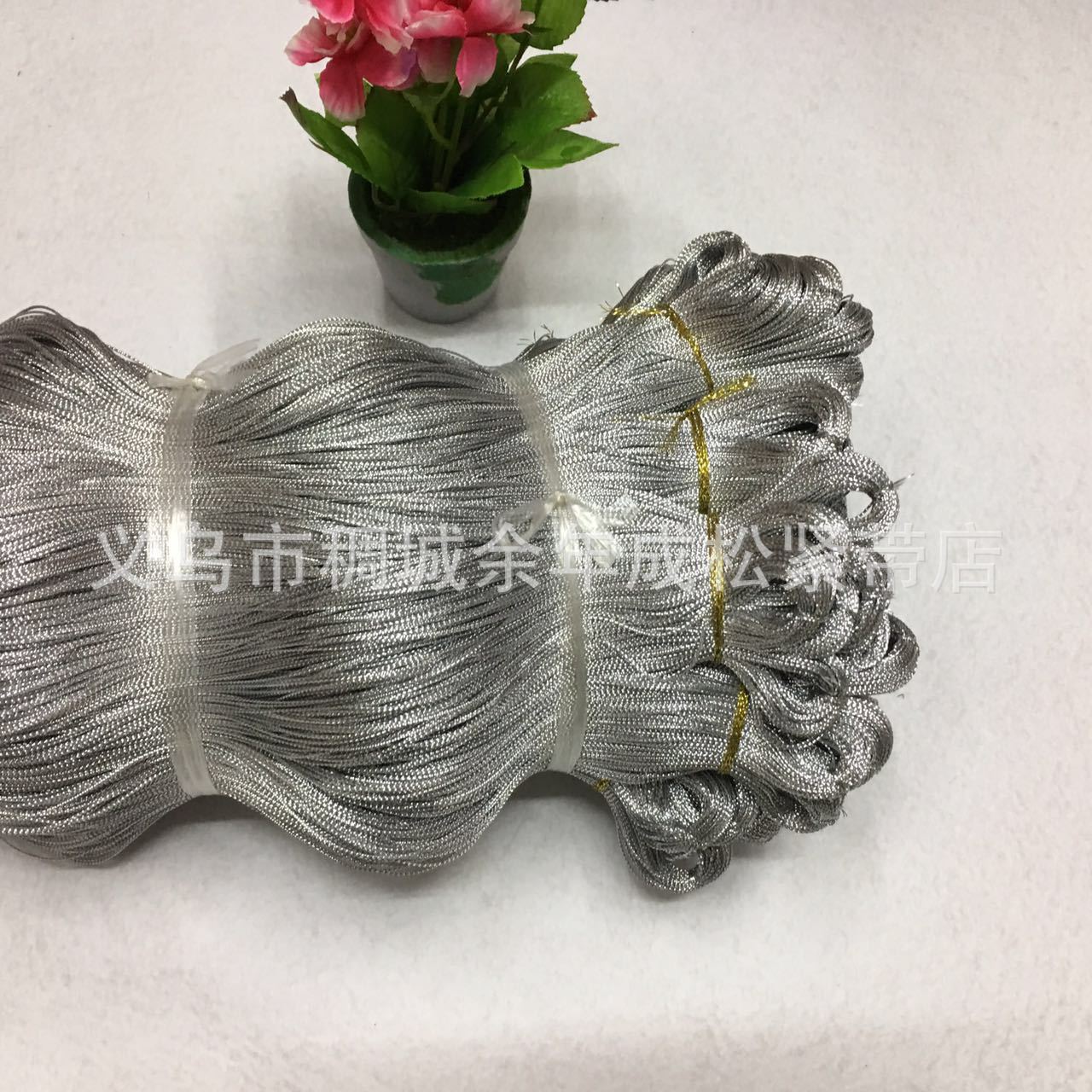 Factory Direct Sales 8-Strand round Hollow-Core Gold Thread Tag String Onion Line Gift Package Line Filigree Metallic Yarn Stereotyped Rope Factory Direct Sales 8-Strand round Hollow-Core Gold Thread Tag String Onion Line Gift Package Line Filigree Metallic Yarn Stereotyped Rope