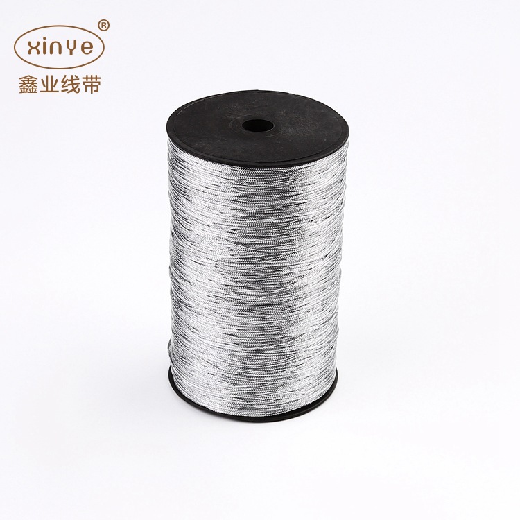 Factory Direct Sales 8-Strand round Hollow-Core Gold Thread Tag String Onion Line Gift Package Line Filigree Metallic Yarn Stereotyped Rope Factory Direct Sales 8-Strand round Hollow-Core Gold Thread Tag String Onion Line Gift Package Line Filigree Metallic Yarn Stereotyped Rope