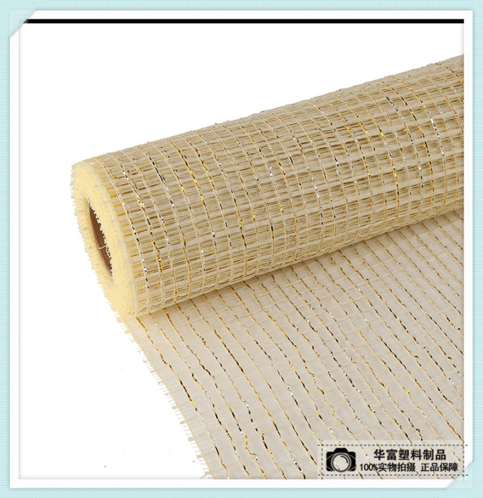 Mesh yarn Creative ribbon mesh face flowers Package Edge Accessories